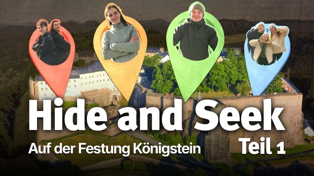 YouTube-Kanal für Festung Königstein, produziert von Blackfire Medien