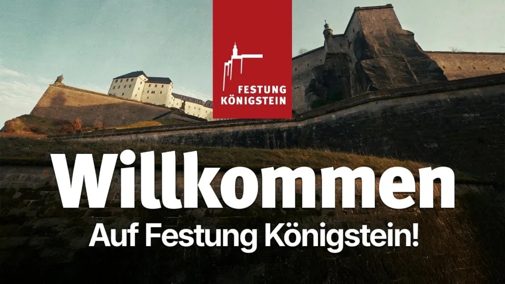 YouTube-Kanal für Festung Königstein, produziert von Blackfire Medien