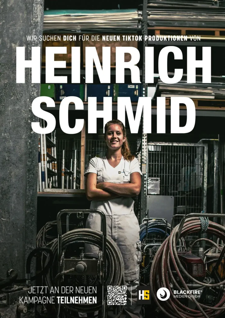 Social Media für Heinrich Schmid, produziert von Blackfire Medien